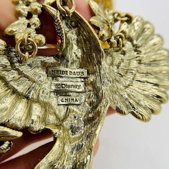 Heidi Daus "Mary's Magic" Mary Poppins Returns Crystal Necklace Matching Earring - Picture 10 of 11